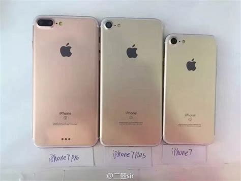 New Photos Claim To Show Three Different Iphone 7 Models Including