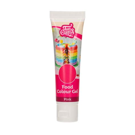 COLORANTE GEL CONCENTRADO FUNCOLOURS FUNCAKES 30 G PINK ROSA PASTKOLOR