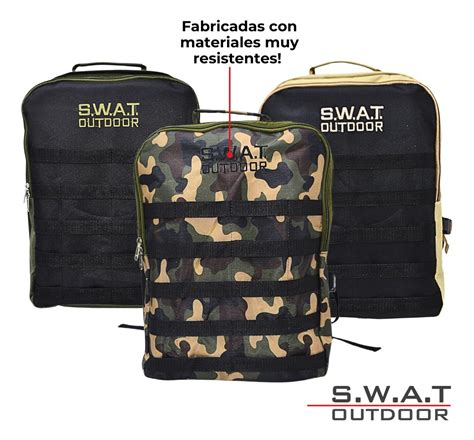 Mochila T Ctica Militar Lts Trekking Camping Swat Outdoor Swat