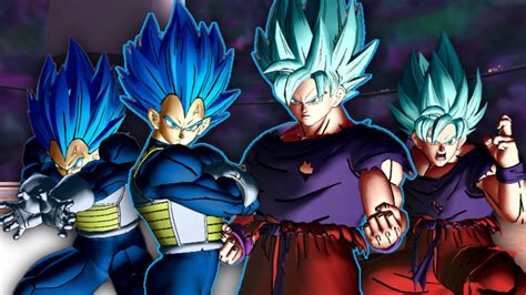 THE STRONGEST DUO SSBKK GOKU AND SSBE VEGETA DBL Goku And Vegeta In