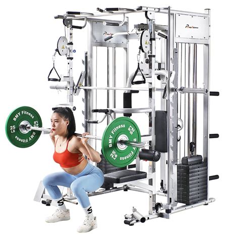 Squatting Frame Smith Machine Home Gantry Fitness Equipment ...