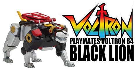 Playmates Classic Voltron 84 Black Lion Youtube