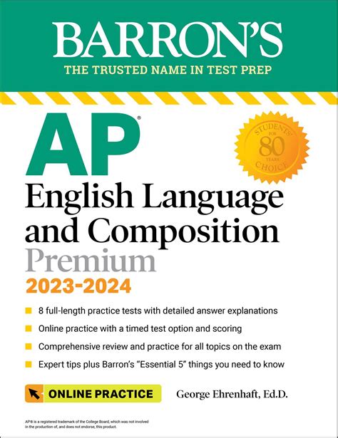 AP English Language And Composition Premium 2023 2024 Comprehensive