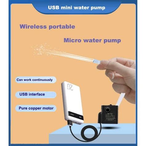 Jual Pompa Air Mini Usb Brushless Submersible Aquarium V Di Lapak