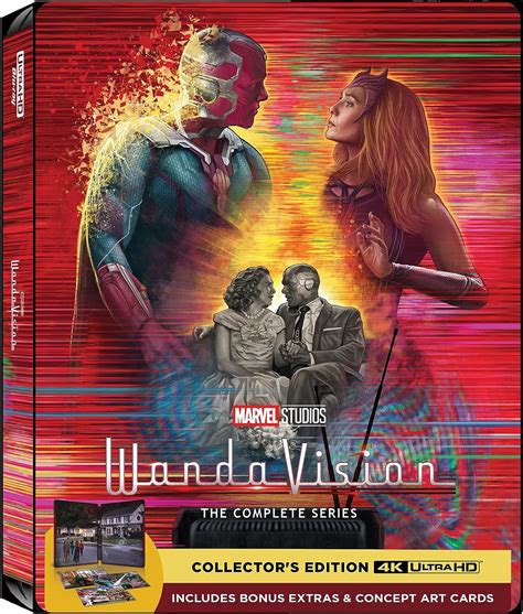 WandaVision The Complete Series DVD Et Blu Ray Amazon Fr