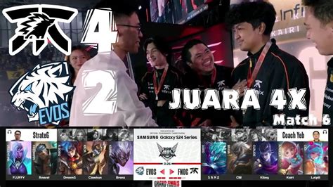 CICI LUTPII BAWA FNOC MENJUARAI MPL ID SEASON 13 I CHAMPION YouTube