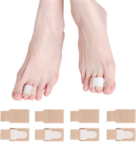 Amazon 10Pc Fabric Hammer Toe Wraps Fabric Toe Bandages