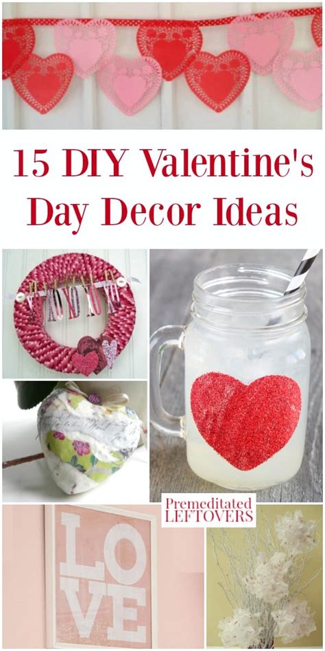 15 Diy Valentine S Day Decor Ideas