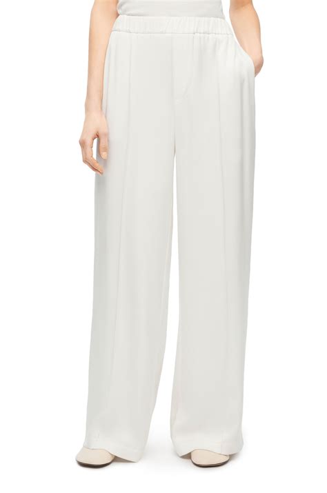 Loewe Pyjama Trousers In Silk Reversible