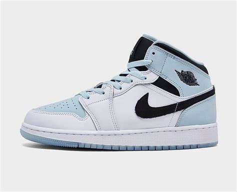 Snkr Twitr On Twitter Ad Gs Jordan Mid Se White Ice Blue Black