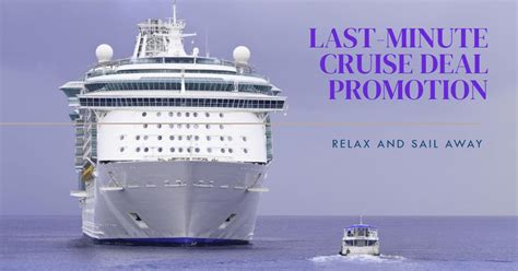 Grab the Best Last Minute Cruise Deals and Set Sail for an ...