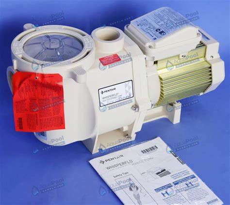 Pentair Whisperflo® 1 Speed Tefc Pump 1 5hp 208 230v 011528