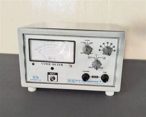 VSWR METER HiQ 6300 At Rs 12500 Piece Voltage Standing Wave Ratio