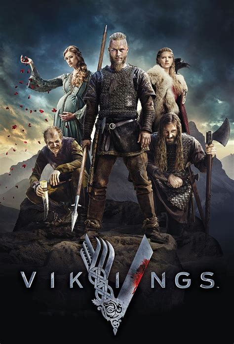 Poster zu Vikings, der History-Channel-Serie über die Wikinger ...