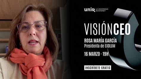 Unir La Universidad En Internet On Twitter Rosa Garc A