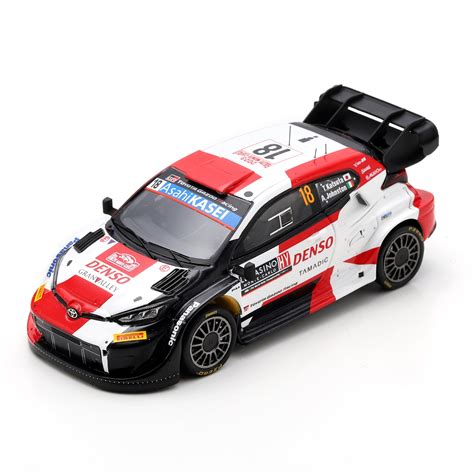 Spark Toyota GR Yaris Rally1 - 2023 Monte Carlo Rally - #18 T. Katsuta 1:43