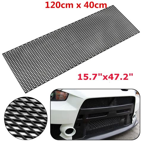 Cm Universal Car Styling Honeycomb Mesh Grill Abs Plastic Spoiler