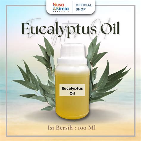 Jual Eucalyptus Globulus Oil Minyak Eucalyptus Natural 100 Ml