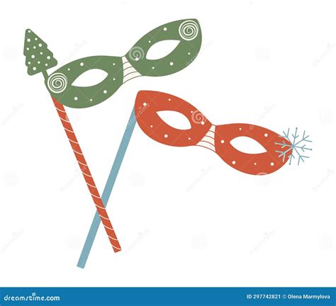 Masquerade Masks Vector Illustration CartoonDealer 26829190