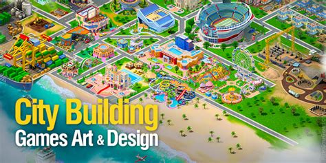 City Building Game Art Services