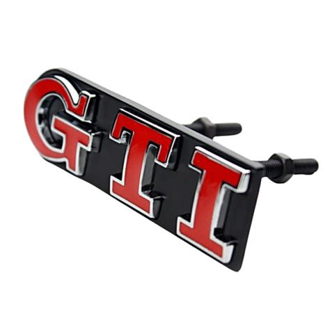 Logo Emblemat Znaczek Naklejka Vw Gti Grill Znaczek S Line Mm Mm