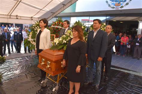 Rinden Homenaje De Cuerpo Presente A Exalcalde Manuel Gamboa Cano