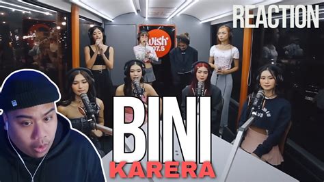 Bini Karera Live On The Wish Bus Gnl Reacts Youtube