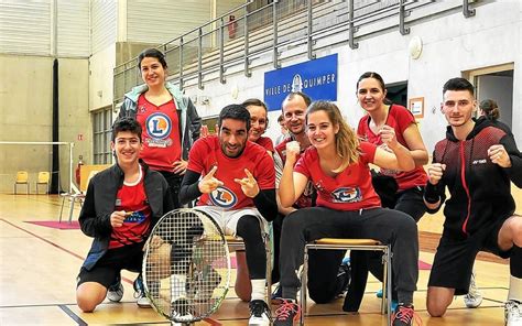 Quatre montées possibles pour le Badminton Club Kemperle Le Télégramme