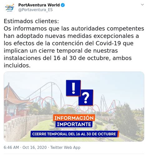 Parqueplaza Net Noticias Breves Cierre De Los Parques De Atracciones