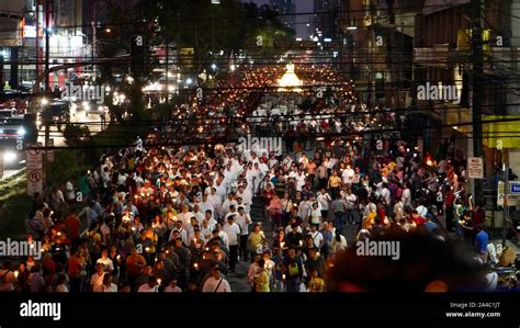 Quezon City Philippines Th Oct Thousands Of Filipino Marian