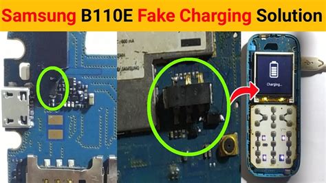 Samsung B110E Fake Charging Problem Solution Samsung B110E Fake