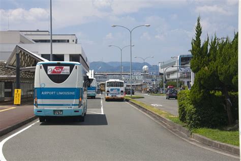 OSAKA, JAPAN - AUG 10: Airport Limousine Bus Station in Osaka in ...