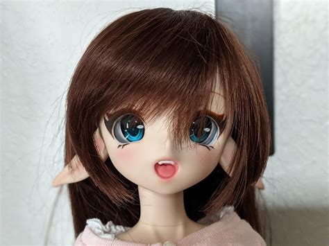 My First Completed Faceup On Niko Aka June R Bjd