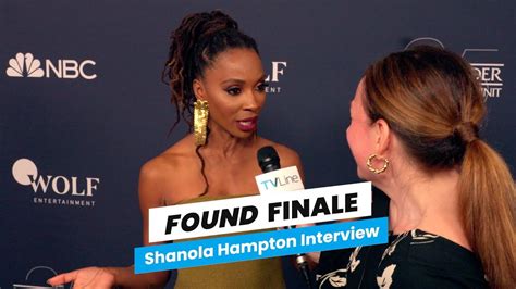 Found Season Finale Shanola Hampton On Game Changing Twist Youtube