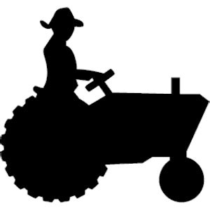 Free Tractor Silhouette Cliparts, Download Free Tractor Silhouette ...