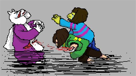 Pixilart - undertale genocide vs. pacifist by Matrix-error