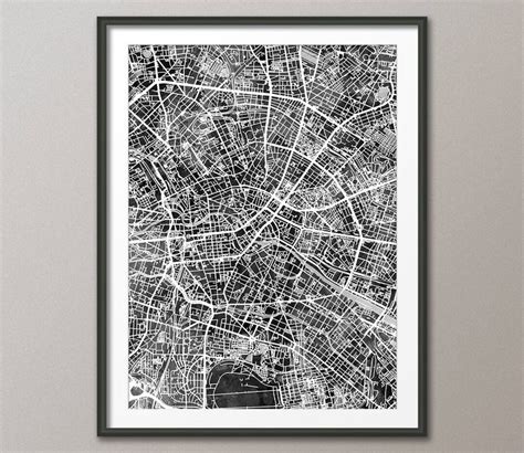 Berlin Map, Berlin Germany City Map, Art Print 3220 - Etsy