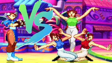 Chun Li Vs Tong Pooh Mugen Street Fighter Vs Strider Hiryû Youtube