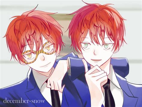 Mystic Messenger Unknown And Seven Look Like The Twins In Ouran High