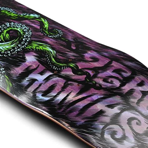 Zero Jamie Thomas Holographic Octopus Skateboard Deck