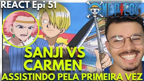 REACT SANJI O MELHOR CHEF DE EAST BLUE Ep 51 ONE PIECE