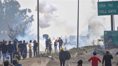 Farmers Protest Delhi Police Seal Tikri Border After Clashes Between Haryana Police And