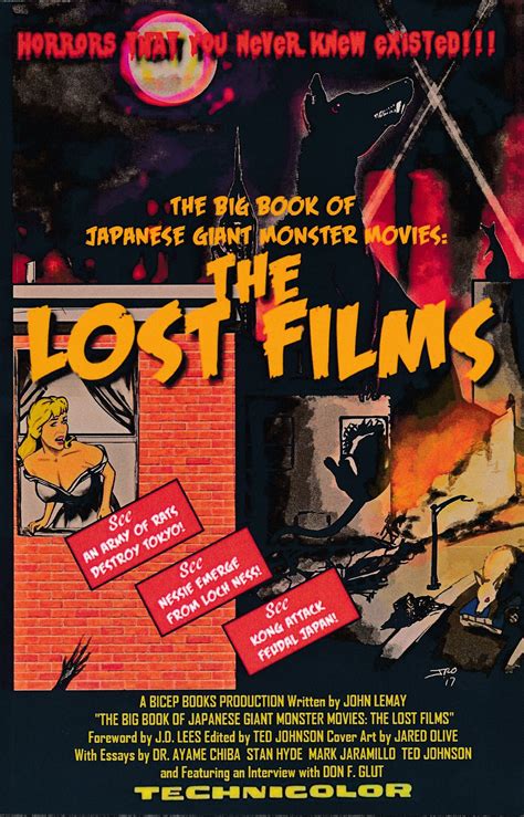 The Big Book Of Japanese Giant Monster Movies The Lost Films