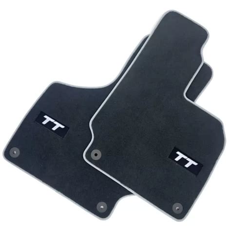 New Genuine Audi Tt Mk Front Premium Textile Floor Mats