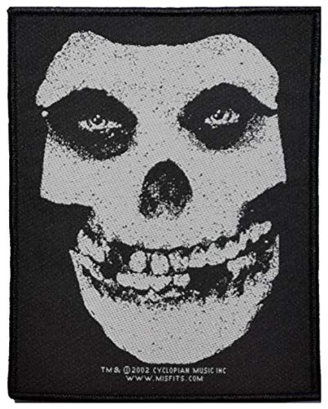 Misfits Skull Stencil