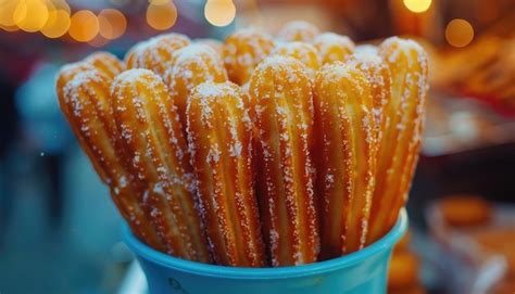 Premium Photo Mexican Delicious Churros Food Background