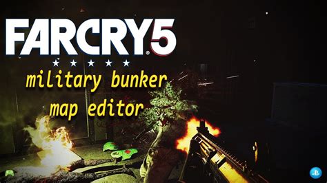 Far Cry 5 Map Editor Making Military Bunker Timelapse Ps4 Pro Hd