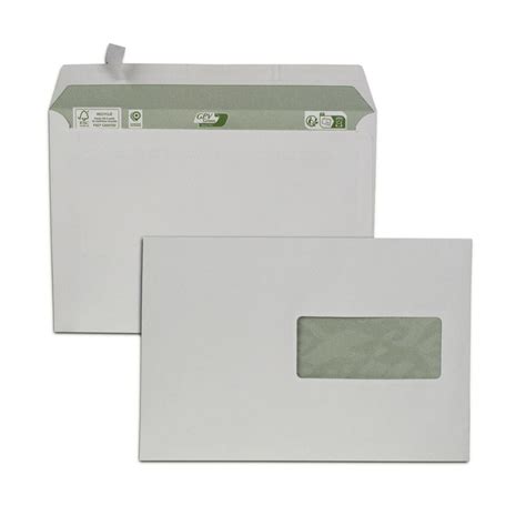 Gpv Green Les Enveloppes Extra Blanches En Papier Recycl Gpv France