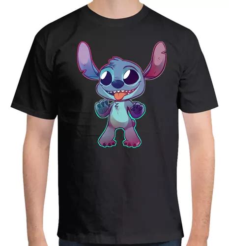 Playera T Shirt Stitch Dibujo Lilo Stitch Meses Sin Intereses