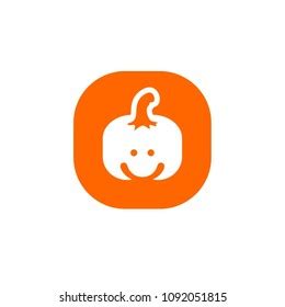 Pumpkin Logo Design Stock Vector (Royalty Free) 1092051815 | Shutterstock